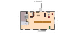 plattegrond recreatie eetzaal